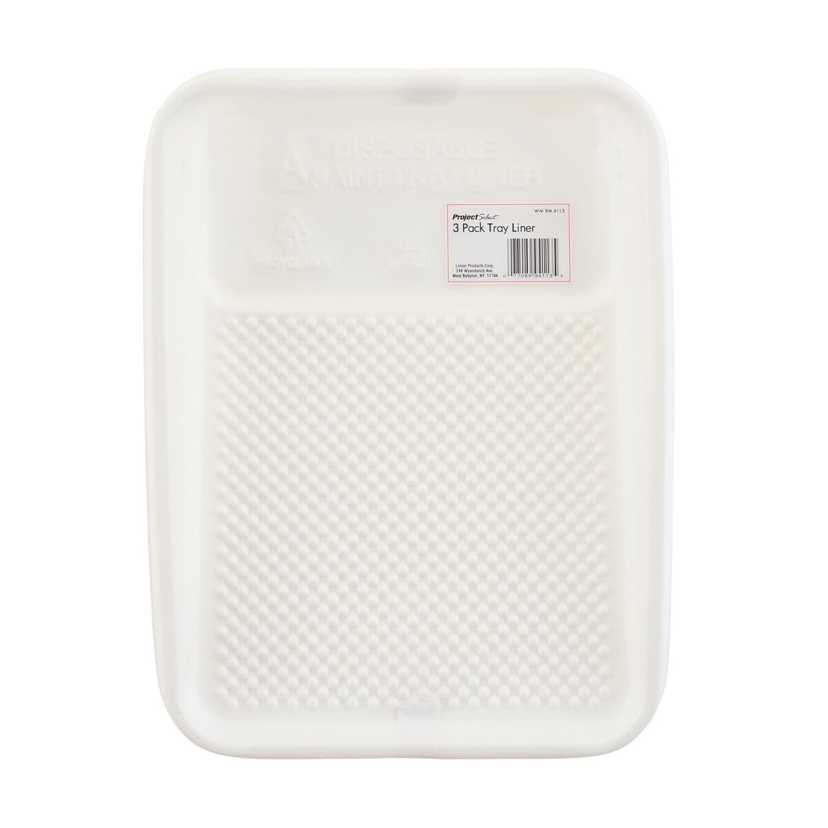 Bandeja Plastica Linzer 9 Pulgadas Pack 3 Para Pintura