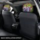 thumbnail image 3 of Isabella De Encanto Funda Protectora Universal Para Reposacabezas De Coche Funda Elástica Para Reposacabezas De Asiento De Auto Funda De Tela Antipolvo Accesorios De Interior 2 Piezas, 3 of 6