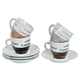 thumbnail image 1 of Juego de Tazas Decorativo Café Cappuccino 8 Piezas, 1 of 4