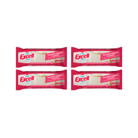 Pack 4 Traperos Humedos Excell Todo Tipo De Pisos Primavera 10 Unid Cada Uno.