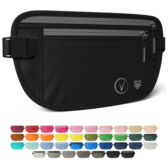 Riñonera Money Belt Security Con Protección Rfid