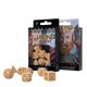 thumbnail image 2 of Conjunto de Dados Q Workshop Viking Beige y Burdeos (7), 2 of 2