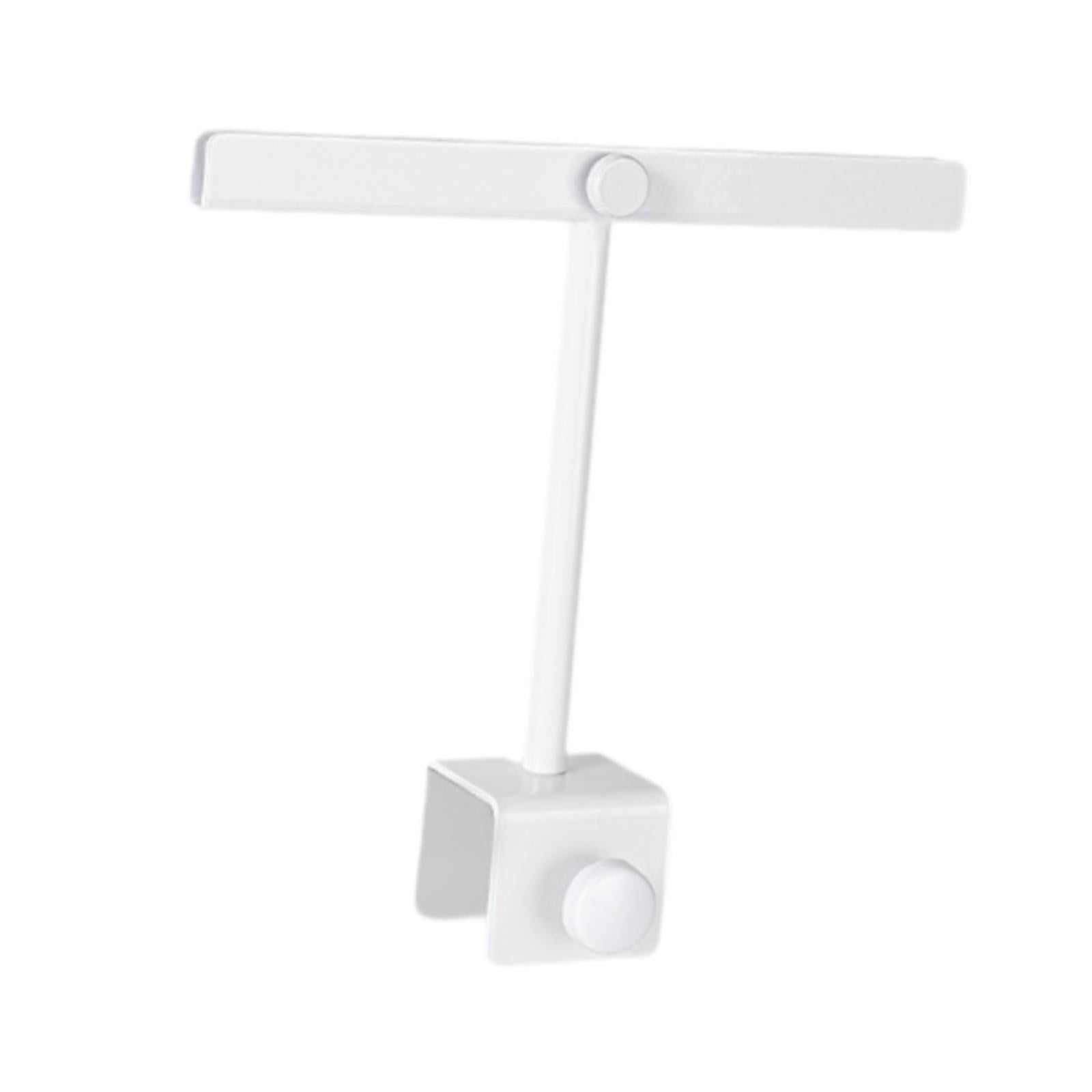 Ioensy - Abrazadera Para Sujetar Letreros, Letreros De Mercancía Utilitaria Para Tiendas, Supermercados, Exposiciones, Color Blanco