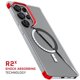 thumbnail image 3 of Funda de teléfono Ghostek Covert Clear S25 Ultra MagSafe para Samsung, 3 of 3