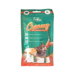 Fellini Creamy Sabor Cangrejo Y Atún 4 Tubos