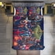 thumbnail image 1 of Spider-Man Team 3 Piece Sets Full/Queen Size - Reversible Microfiber Quilts with 2 Shams Soft Lightweight Bedspread Coverlet Comforter for All Season Bed Sheets, 1 of 5