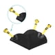 thumbnail image 3 of Bolsa de peso de trípode Bolsa de piedra de trípode duradera negra Bolsa de arena de soporte de luz universal para estabilizar la fotografía Accesorio negro, 3 of 3