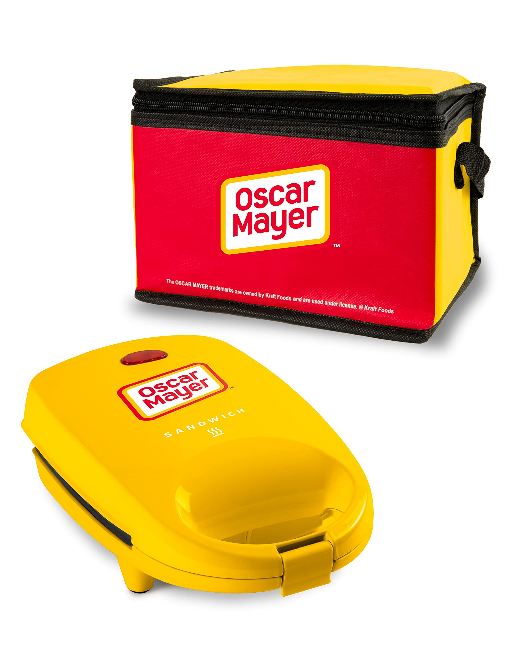 Sandwichera Nostalgia Oscar Mayer 520W Con Bolsa Térmica