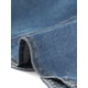 thumbnail image 5 of INSPIRE CHIC Chaquetas de Jean de Mezclilla Recortadas sin Cuello de Manga 3/4 para Mujer Azul Grisáceo 2XL, 5 of 6