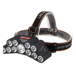 Tomasstore - Linterna Led Minera Cabeza Cintillo Frontal 11 Led 5000 Lm