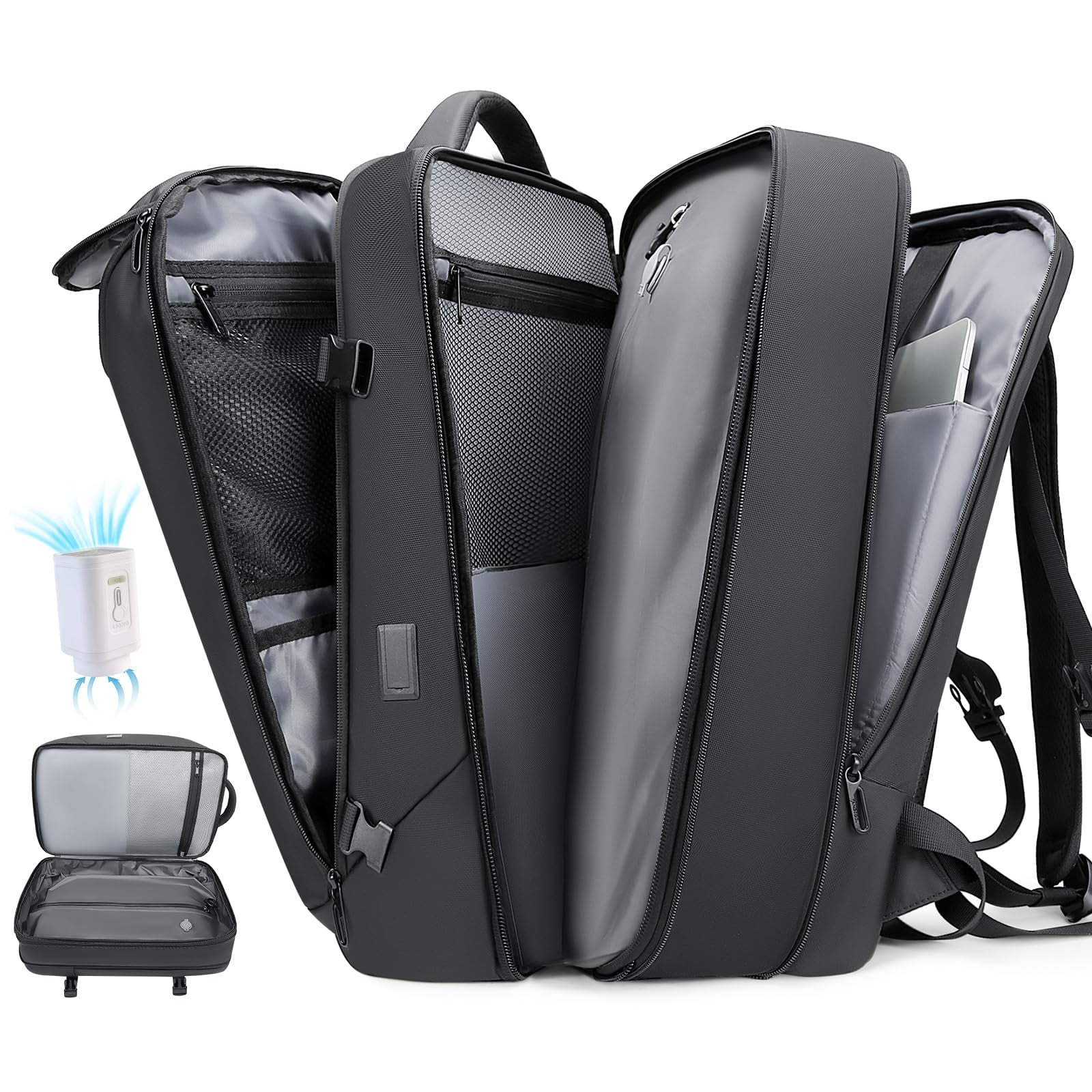 Mochila Para Aspiradora Tangcorle Airback 50 L Con Sellado Al Vacío Y Puerto Usb