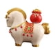 thumbnail image 2 of Figura De Caballo, Estatua Coleccionable Creativa De Caballo Para Estantería, Escritorio, Entrada, Estilo Bolsa De La Suerte, 2 of 5