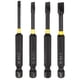 thumbnail image 1 of Uxcell 4pcs SL3-SL6 Puntas de Destornillador de Impacto Ranuradas 1/4" Vástago Hexagonal 3" de Largo Punta Magnética, 1 of 7