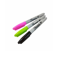 Genérico - Set De 24 Marcadores Sharpie Punta Fina, Multicolor