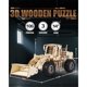 thumbnail image 2 of Puzzle 3D de Madera Bulldozer MOCBURIKU de 106 Piezas DIY, 2 of 2