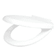 thumbnail image 1 of Tapa Para Inodoro Asiento Para Baño Tapa Wc Blanco, 1 of 3