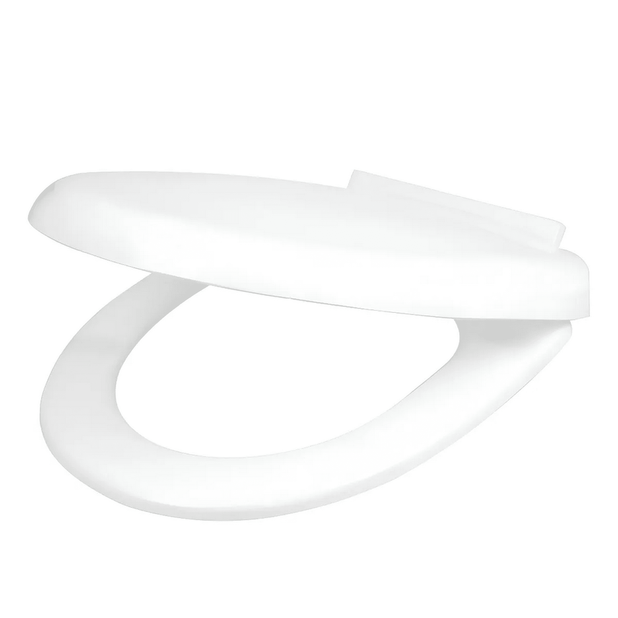 Genérico - Tapa Para Inodoro Asiento Para Baño Tapa Wc Blanco