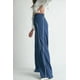 thumbnail image 2 of Saronite Pantalones de Algodón de Cintura Suave con Cordón Ajustable, Color Azul Marino (para Mujer), 2 of 5