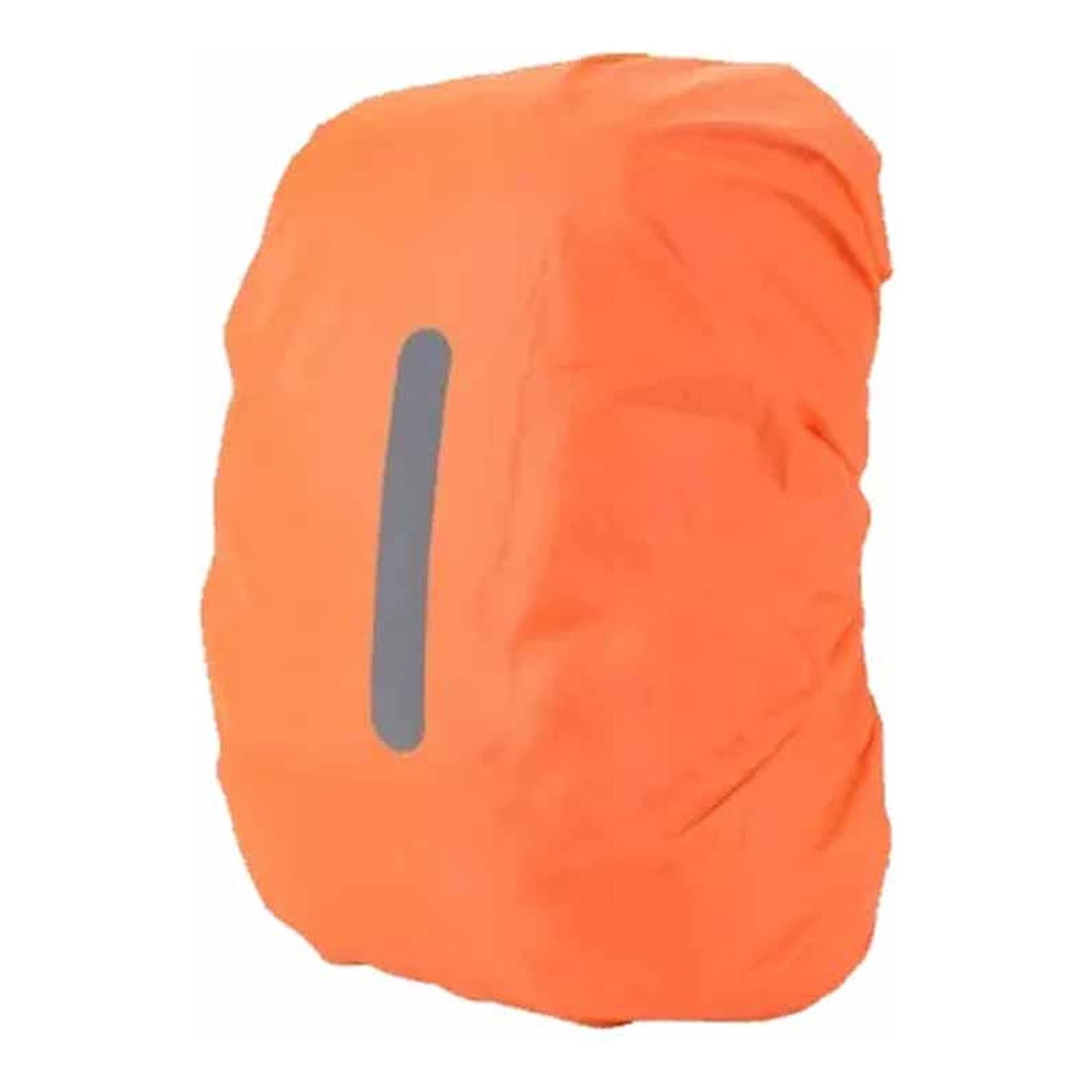Genérica - Funda Cubre Mochila Impermeable Reflectante 30-40 Litros Naranja