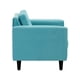 thumbnail image 5 of Sofa Retro 1c Felpa 00 Turquesa, 5 of 6