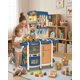 thumbnail image 4 of Cocina De Juguete Infantil Home Kitchen 66 Piezas Con Sonido Y Agua 100cm, 4 of 6