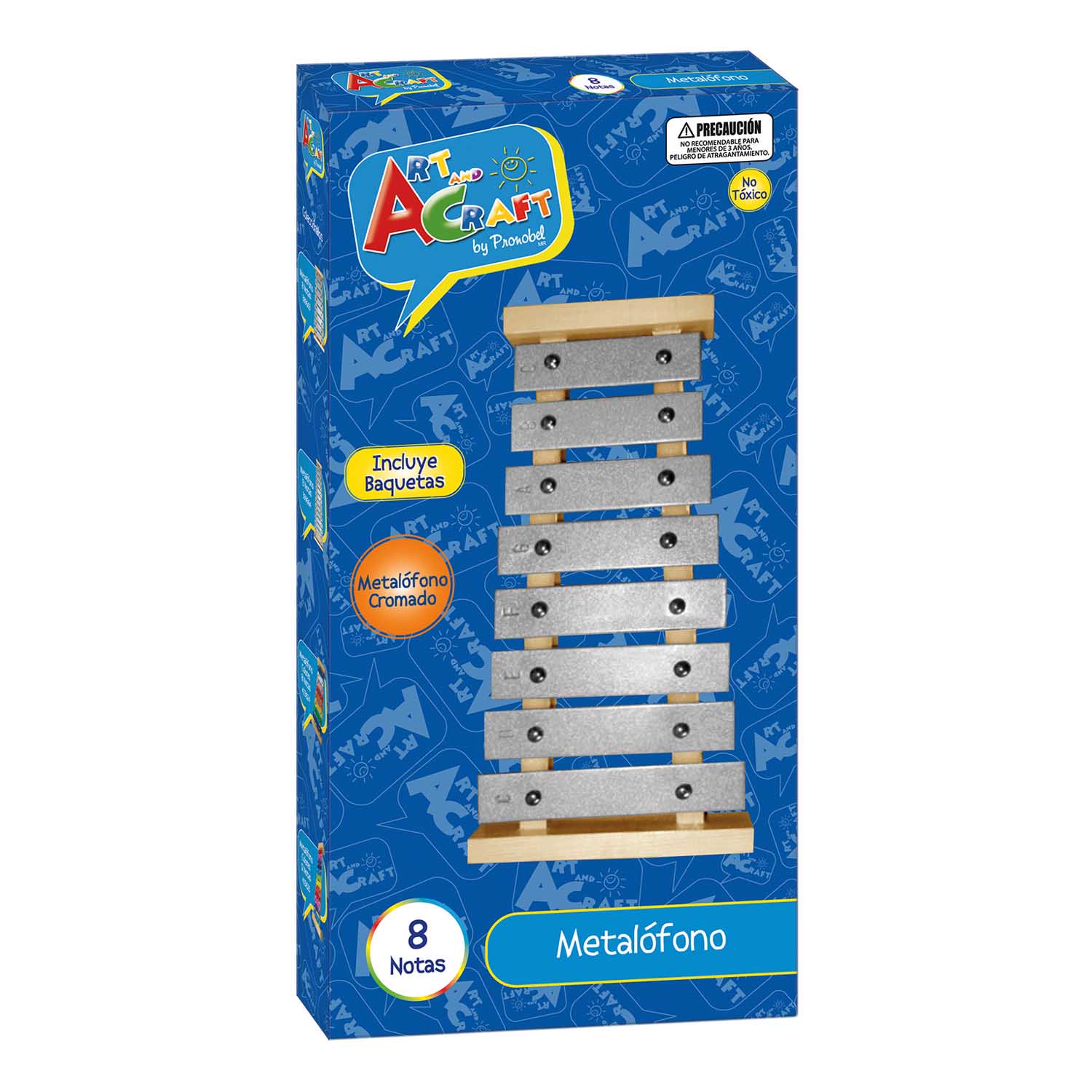 Instrumento Musical Metalofono Art & Craft