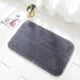 thumbnail image 1 of Xiao Hua Tapete de Piso de Baño Lavable Antideslizante, Tapete de Baño Decorativa, Tapete de Piso de Alta Felpa Gruesa y Absorbente, Gris Oscuro, 20 X 31.5 Pulgadas, 1 Pieza, 1 of 4