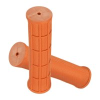 Magideal - 1 Par De Empuñaduras De Manillar De Bicicleta, Empuñaduras De Bicicleta Para Manillares De 22,2Mm, Cómodas Empuñaduras De Bicicleta Antideslizantes Pa Naranja