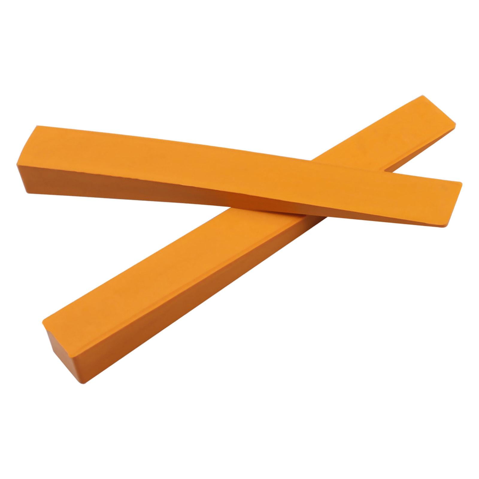 Bothyi - Cuña De Goma Para Piano, Herramienta De Fijación Para Piano, Horquilla De Cuero De Afinación De Goma Naranja