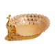thumbnail image 4 of Cuenco Para Servir Frutas Con Forma De Pavo Real, Soporte Resistente Para Frutas, Para Cocina, Oficina, Hogar, Dorado, 4 of 5