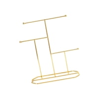 Ioensy - Collar Joyero Soporte Para Colgar Soporte Organizador Para Pulsera Mesa 21.5X26Cm