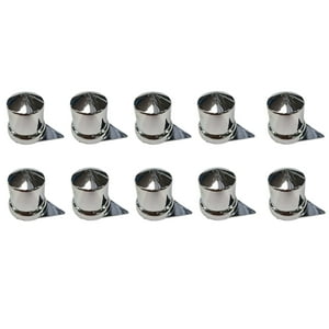 Venka - Tapa Tuerca Cromada 33 Mm Indicador Tuerca Suelta