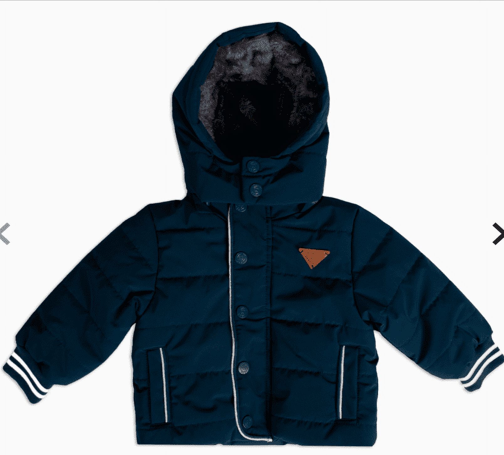 Parka Bebé Niño Azul Marino Pillin