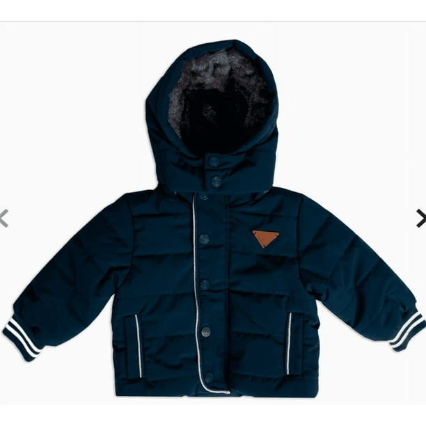 Parka Bebé Niño Azul Marino Pillin