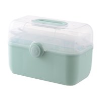 Ioensy - Caja De Almacenamiento De Medicamentos Multiusos Familia Duradera Para Viajes Senderismo Lugar De Trabajo S