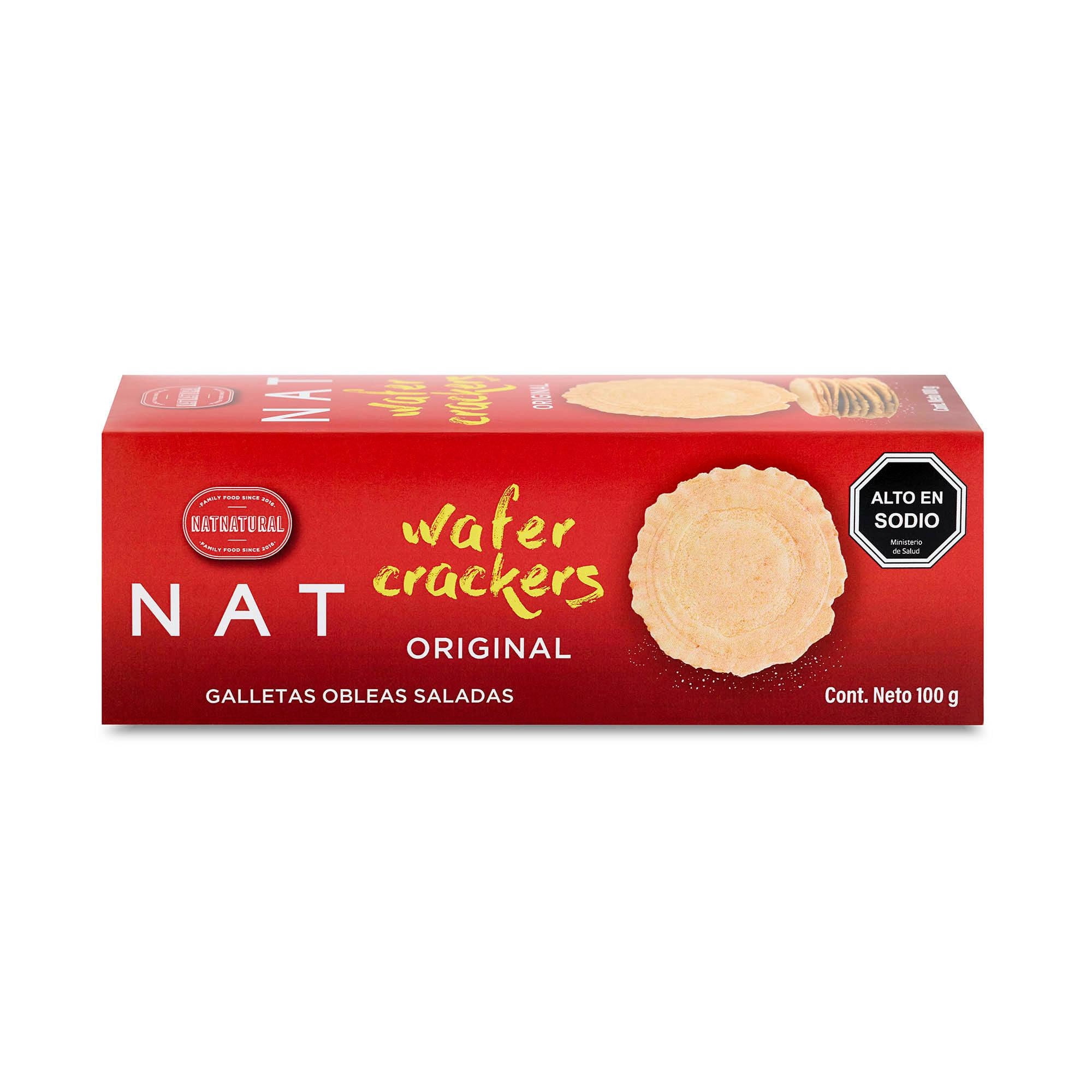 Wafer Cracker 100 g Natnatural Spa