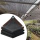 thumbnail image 3 of Xiao Hua Tela de Sombra Negra con Tasa de Sombreado Del 70%, Tela de Sombra para Exteriores con Agujeros, 6.6x6.6 Pies, Adecuada para Jardines, Invernaderos, Pérgolas, etc., Bloquea Eficazmente la, 3 of 4