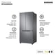 thumbnail image 3 of Refrigerador French Door 431 Litros / RF44A5002S9, 3 of 20