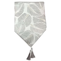 Oem - Mantel Camino De Mesa Tela Diseño Hojas 180X33Cm 1