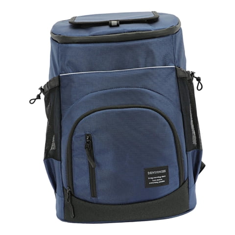 Ioensy - Picnic Cooler Bag Mochila Botella De Vino Con Aislamiento Picnic Cool Carrier Bag Azul Oscuro