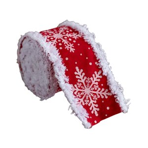 Bothyi - Rollos De Cinta Decorativa Navideña Roja Diy Para Árbol De Navidad, Manualidades Hechas A Mano, Estilo A