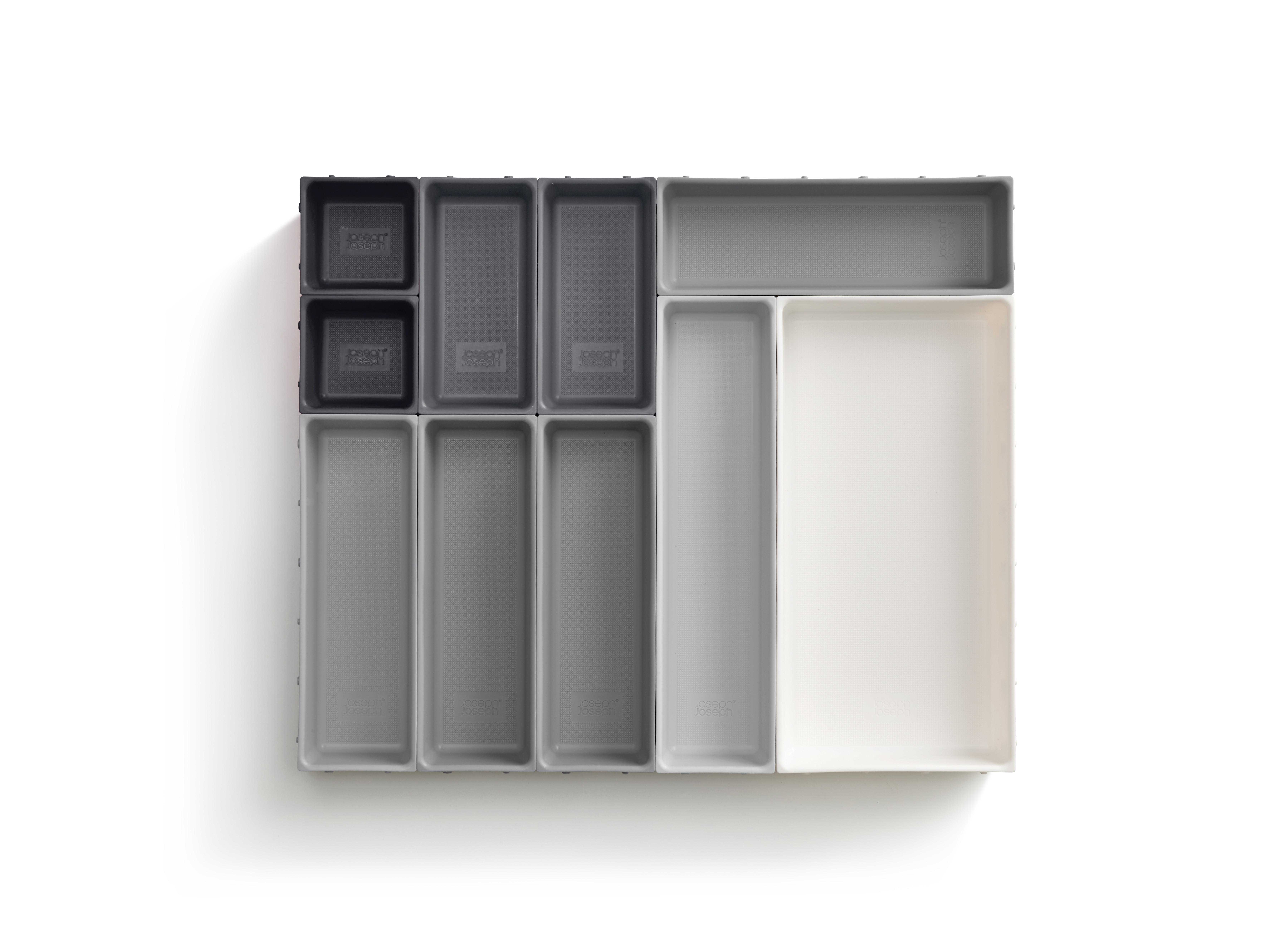 Organizador De Cajon Joseph Joseph Blox Gris 10 Unid