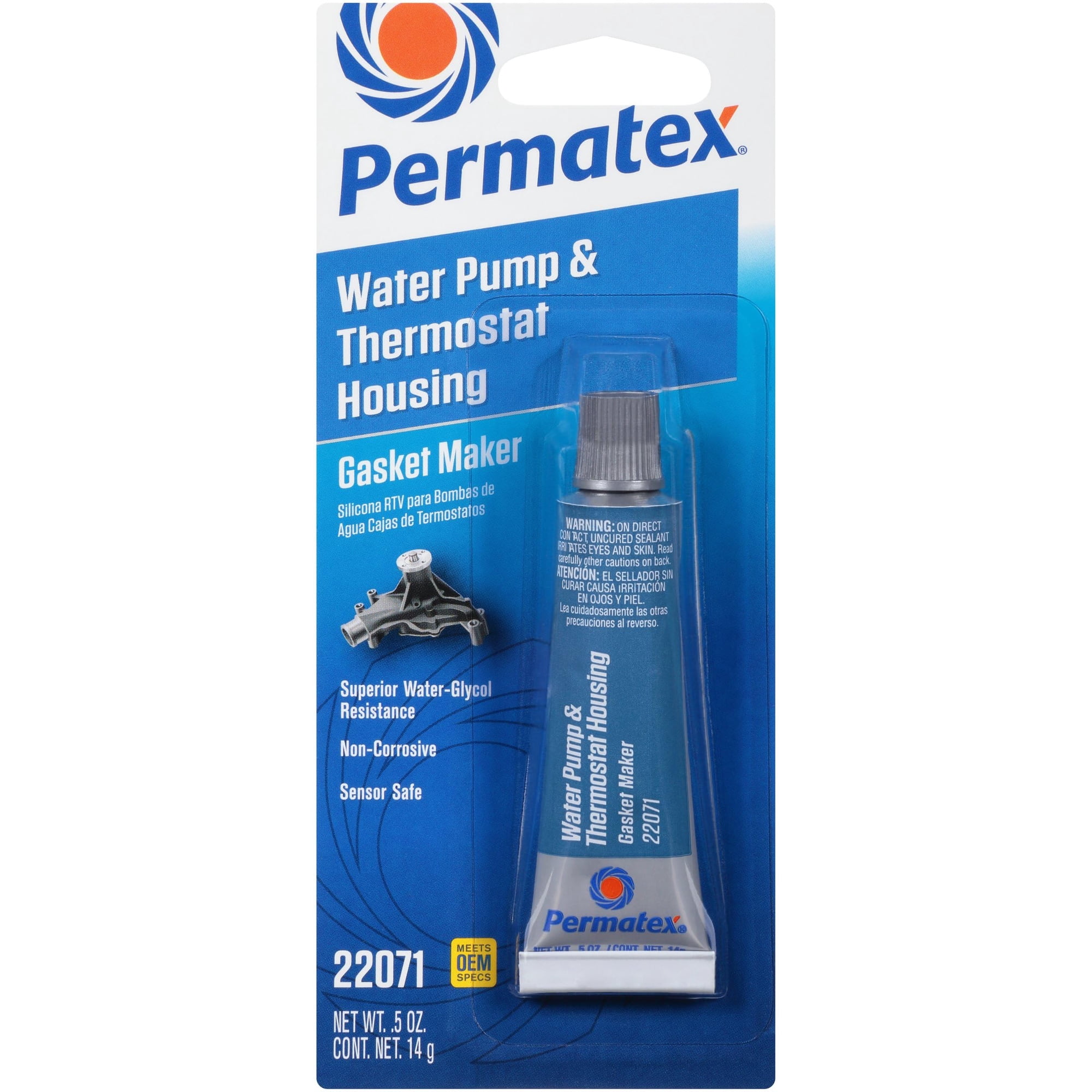 Gasket Permatex 22071 - Bomba De Agua Y Termostato Rtv (silicona)