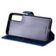 thumbnail image 3 of Funda Billetera para Samsung Galaxy S21 FE con Porta Tarjetas y Soporte Ajustable Azul, 3 of 6