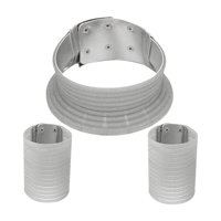 Magideal - Pulsera De Gargantilla Nacional Africana/Brazalete De A Presión Ajustable Vintage Ancho/Para Disfraces De Disfraces De Baile De Graduación Argén