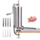 thumbnail image 1 of Embutidora de Salchichas MASTER FENG 5L Acero Inoxidable con 8 Tubos, 1 of 6