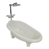 Bothyi - Mini Bañera Hecha A Mano, Casa De Muñecas, Juguetes De Simulación, Regalos Navideños En Miniatura