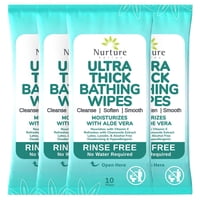 Toallitas Corporales Nurture Valley Nurture Xl Ultra Gruesas Con Aloe 40