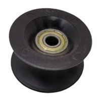 Magideal - Rueda De Rodamiento Para Máquina De Remo, Rueda De Gimnasio, Pieza De Fijación Resistente, Ruedas Para Equipo De Gimnasio, Rodamiento De Repuesto Para Negro