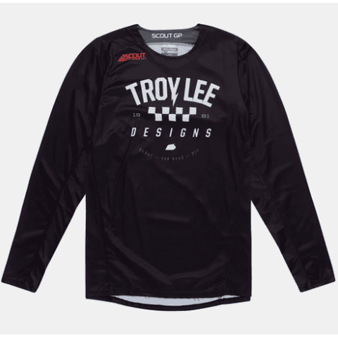 Polera Troy Lee Scout Gp Ripper Black